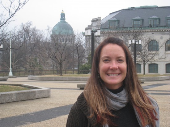 Jane Taylor at the U.S. Naval Academy