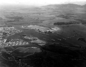Pearl Harbor, 8 December 1941, awaiting return of Carriers