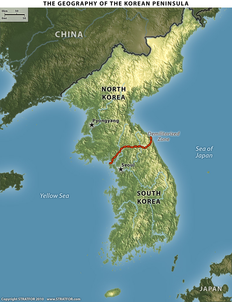Покажи на карте северную корею. Полуостров Корея на карте. Корейский полуостров на карте. Географическое положение корейского полуострова. Карта корейского полуострова подробная.