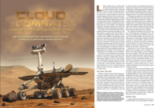 Cloud Combat: Thinking Machines in Future Wars