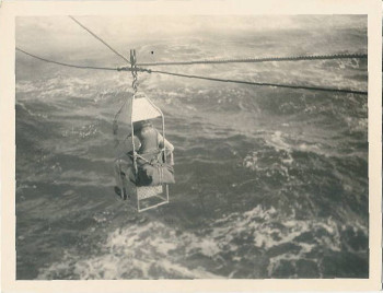 A personnel transfer at sea in 1951 (lst1126.com)