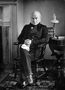 John Quincy Adams. Copy of 1843 Daguerreotype by Philip Haas. 