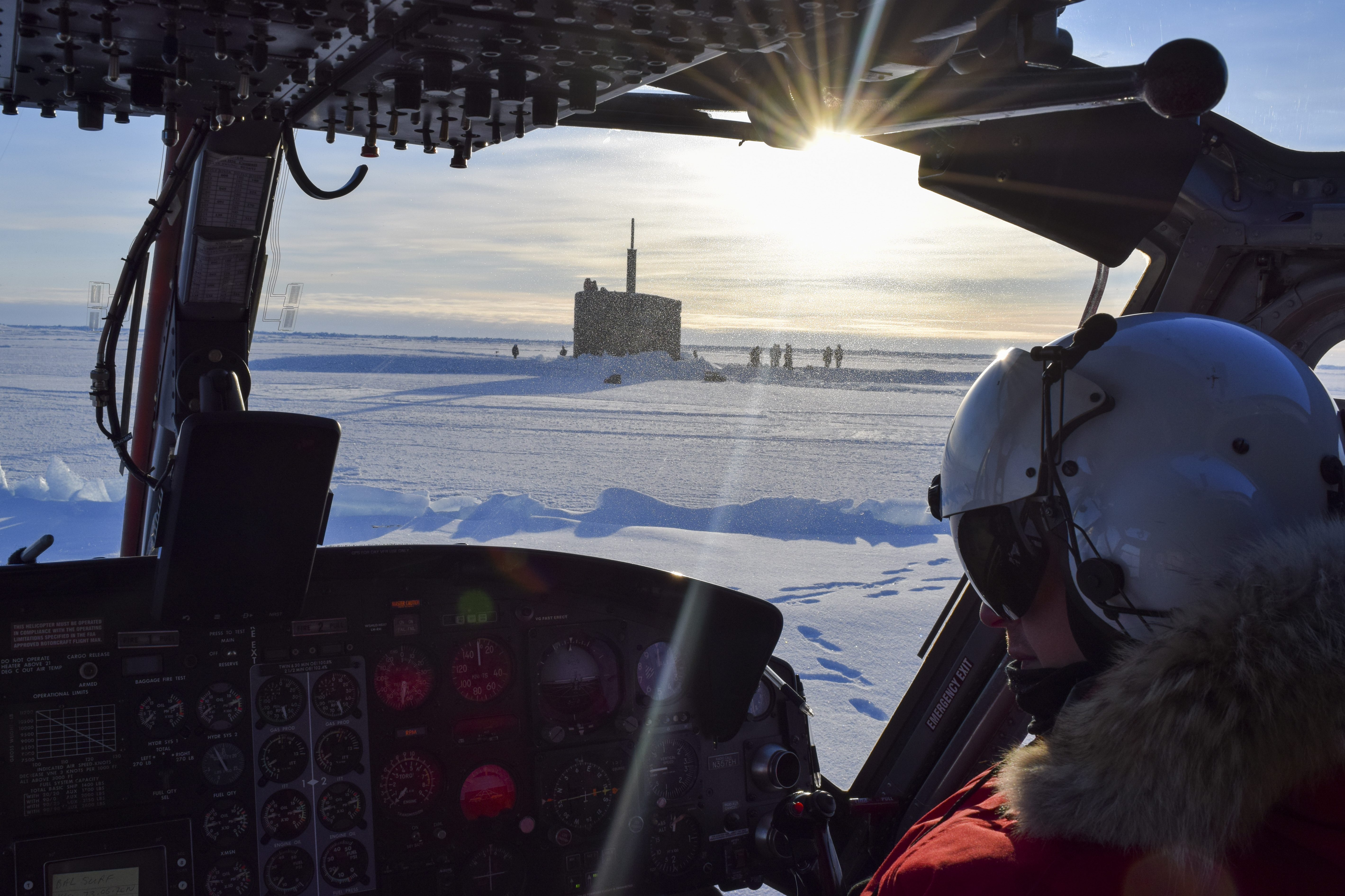 160324-N-QA919-103 Arctic Circle (March 15, 2016) - Los Angeles-class submarine USS Hartford (SSN-768), surfaces near Ice Camp Sargo during Ice Exercise (ICEX) 2016. ICEX 2016 is a five-week exercise designed to research, test, and evaluate operational capabilities in the region. ICEX 2016 allows the U.S. Navy to assess operational readiness in the Arctic, increase experience in the region, advance understanding of the Arctic Environment, and develop partnerships and collaborative efforts. (U.S. Navy photo by Adam Bell/Released)